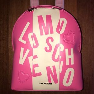 AUTHENTIC MOSCHINO PINK BACKPACK